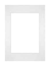 Passe Partout 21x297cm A4/A5 Carton White Edge Straight Front | Yourdecoration.com