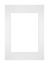 Passe Partout 21x297cm A4/A5 Carton White Edge Straight Front | Yourdecoration.com