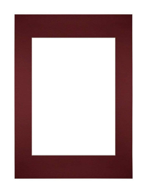 Passe Partout 21x297cm A4/A5 Carton Wine Red Edge Straight Front | Yourdecoration.com