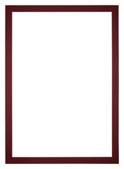 Passe Partout 21x297cm A4 Carton Wine Red Edge 3cm Straight Front | Yourdecoration.com