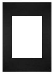 Passe Partout 21x297cm Carton Black Edge Straight Front | Yourdecoration.com