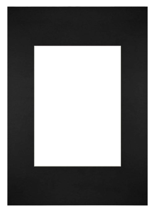 Passe Partout 21x297cm Carton Black Edge Straight Front | Yourdecoration.com