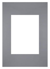 Passe Partout 21x297cm Carton Gray Edge Straight Front | Yourdecoration.com