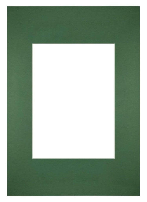 Passe Partout 21x297cm Carton Green Forest Edge Straight Front | Yourdecoration.com