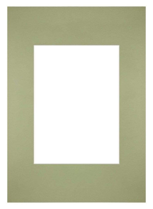 Passe Partout 21x297cm Carton Mint Green Edge Straight Front | Yourdecoration.com