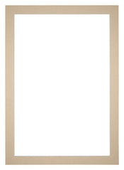 Passe Partout 21x30cm Carton Beige Edge 4cm Straight Front | Yourdecoration.com