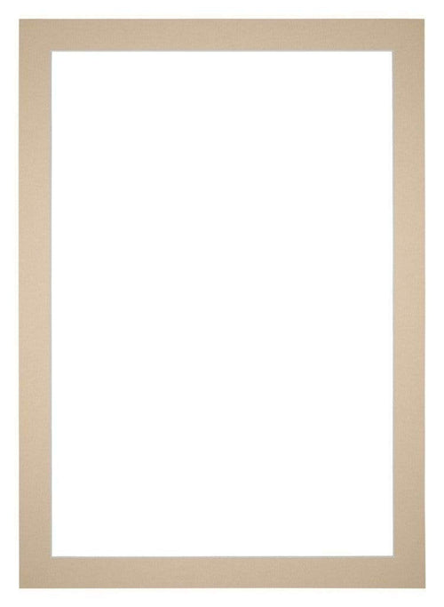 Passe Partout 21x30cm Carton Beige Edge 4cm Straight Front | Yourdecoration.com