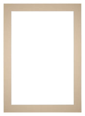 Passe Partout 21x30cm Carton Beige Edge 5cm Straight Front | Yourdecoration.com