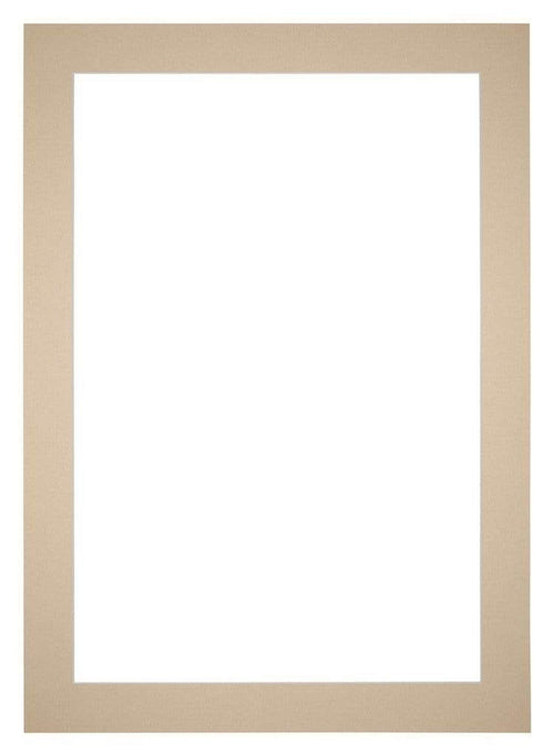 Passe Partout 21x30cm Carton Beige Edge 5cm Straight Front | Yourdecoration.com