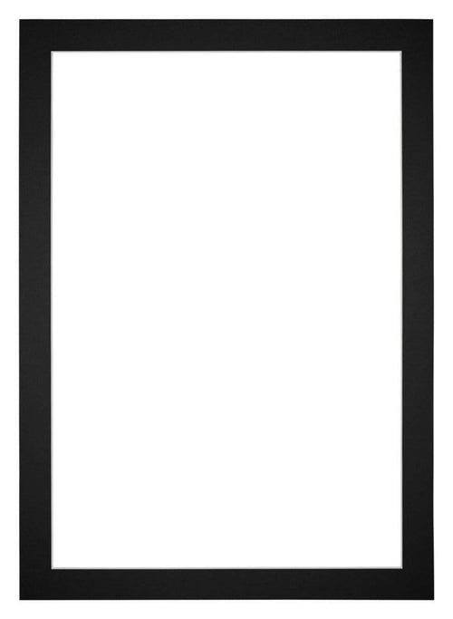 Passe Partout 21x30cm Carton Black Edge 4cm Straight Front | Yourdecoration.com