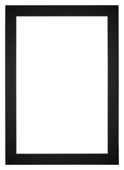 Passe Partout 21x30cm Carton Black Edge 5cm Straight Front | Yourdecoration.com