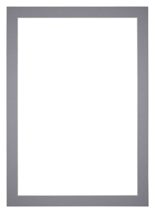 Passe Partout 21x30cm Carton Gray Edge 4cm Straight Front | Yourdecoration.com