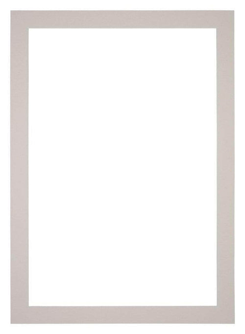 Passe Partout 21x30cm Carton Gray Gray Edge 4cm Straight Front | Yourdecoration.com