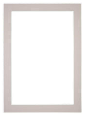 Passe Partout 21x30cm Carton Gray Gray Edge 5cm Straight Front | Yourdecoration.com