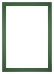 Passe Partout 21x30cm Carton Green Forest Edge 4cm Straight Front | Yourdecoration.com