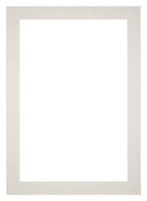 Passe Partout 21x30cm Carton Light Gray Edge 5cm Straight Front | Yourdecoration.com