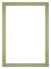 Passe Partout 21x30cm Carton Mint Green Edge 4cm Straight Front | Yourdecoration.com