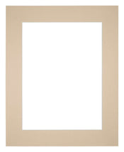 Passe Partout 24x30cm Carton Beige Edge 6cm Straight Front | Yourdecoration.com