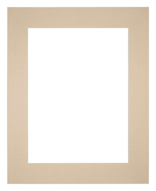 Passe Partout 24x30cm Carton Beige Edge 6cm Straight Front | Yourdecoration.com