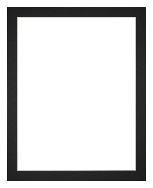 Passe Partout 24x30cm Carton Black Edge 3cm Straight Front | Yourdecoration.com