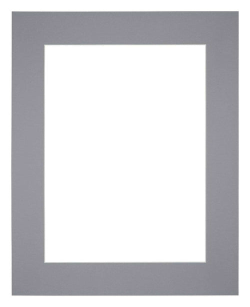 Passe Partout 24x30cm Carton Gray Edge 6cm Straight Front | Yourdecoration.com