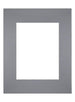 Passe Partout 24x30cm Carton Gray Edge Straight Front | Yourdecoration.com