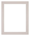 Passe Partout 24x30cm Carton Gray Gray Edge 4cm Straight Front | Yourdecoration.com
