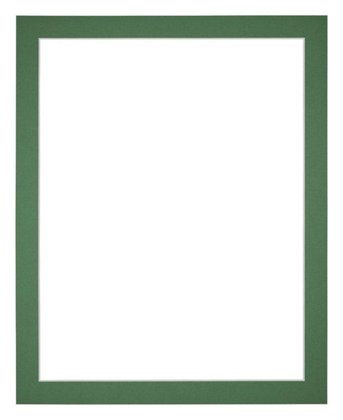 Passe Partout 24x30cm Carton Green Forest Edge 3cm Straight Front | Yourdecoration.com