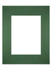 Passe Partout 24x30cm Carton Green Forest Edge Straight Front | Yourdecoration.com