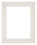 Passe Partout 24x30cm Carton Light Gray Edge 6cm Straight Front | Yourdecoration.com