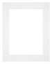 Passe Partout 24x30cm Carton White Edge 6cm Straight Front | Yourdecoration.com