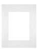 Passe Partout 24x30cm Carton White Edge Straight Front | Yourdecoration.com