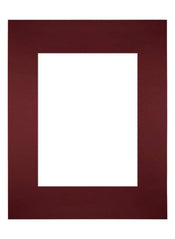 Passe Partout 24x30cm Carton Wine Red Edge Straight Front | Yourdecoration.com