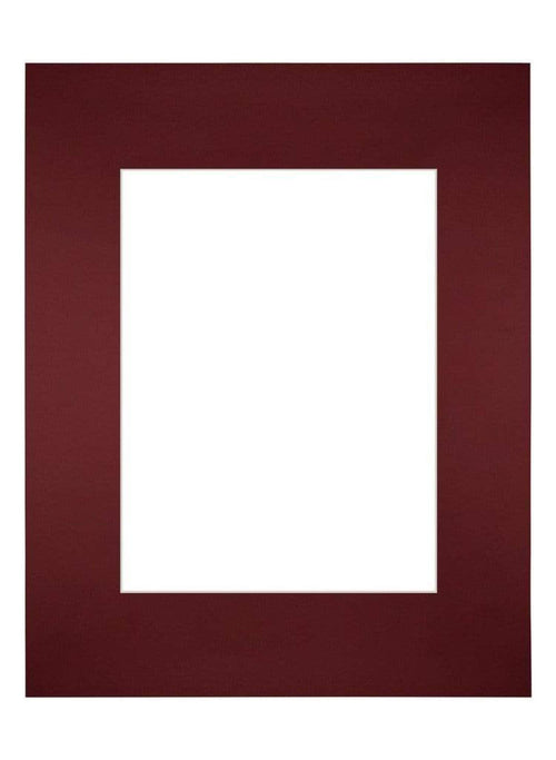 Passe Partout 24x30cm Carton Wine Red Edge Straight Front | Yourdecoration.com