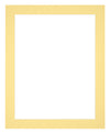 Passe Partout 24x30cm Carton Yellow Edge 4cm Straight Front | Yourdecoration.com