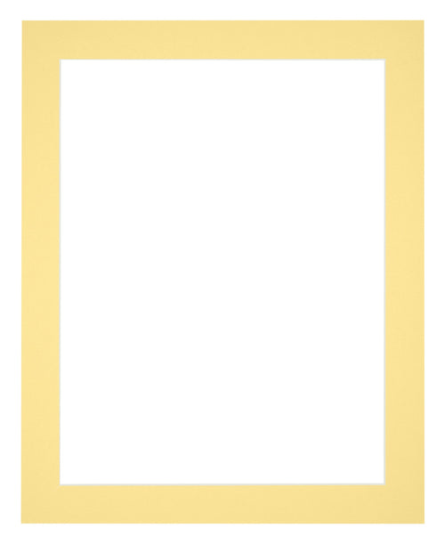 Passe Partout 24x30cm Carton Yellow Edge 4cm Straight Front | Yourdecoration.com