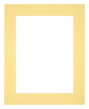 Passe Partout 24x30cm Carton Yellow Edge 6cm Straight Front | Yourdecoration.com