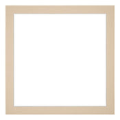 Passe Partout 25x25cm Carton Beige Edge 3cm Straight Front | Yourdecoration.com