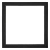 Passe Partout 25x25cm Carton Black Edge 3cm Straight Front | Yourdecoration.com