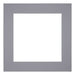 Passe Partout 25x25cm Carton Gray Edge 6cm Straight Front | Yourdecoration.com