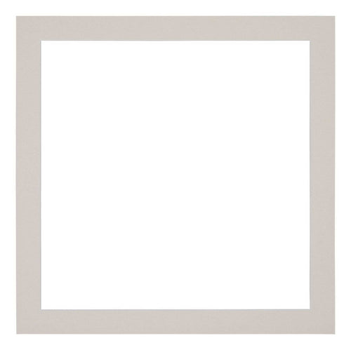 Passe Partout 25x25cm Carton Gray Gray Edge 3cm Straight Front | Yourdecoration.com