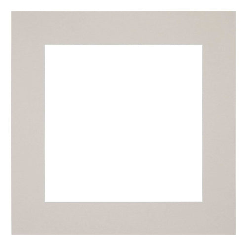 Passe Partout 25x25cm Carton Gray Gray Edge 6cm Straight Front | Yourdecoration.com