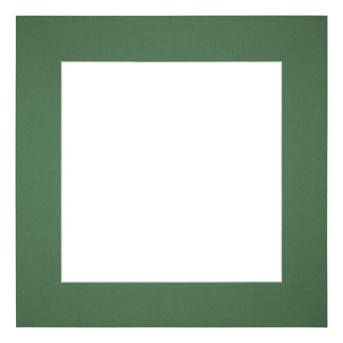 Passe Partout 25x25cm Carton Green Forest Edge 6cm Straight Front | Yourdecoration.com