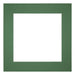 Passe Partout 25x25cm Carton Green Forest Edge 6cm Straight Front | Yourdecoration.com