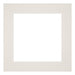 Passe Partout 25x25cm Carton Light Gray Edge 6cm Straight Front | Yourdecoration.com