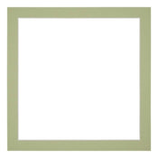 Passe Partout 25x25cm Carton Mint Green Edge 3cm Straight Front | Yourdecoration.com