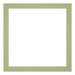 Passe Partout 25x25cm Carton Mint Green Edge 3cm Straight Front | Yourdecoration.com