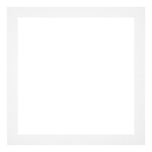 Passe Partout 25x25cm Carton White Edge 3cm Straight Front | Yourdecoration.com