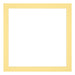 Passe Partout 25x25cm Carton Yellow Edge 3cm Straight Front | Yourdecoration.com