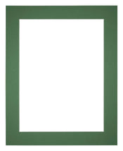 Passe Partout 25x30cm Carton Green Forest Edge 5cm Straight Front | Yourdecoration.com